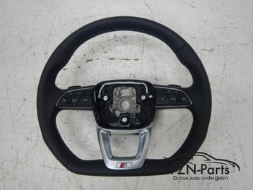 Audi Q7 Q8 4M0 S-Line Stuur MF+F1+VIEW Leer Leder Leren beschikbaar voor biedingen