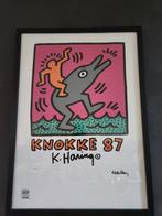 🐬🩷 Keith Haring - KNOKKE 87, Antiek en Kunst, Ophalen of Verzenden