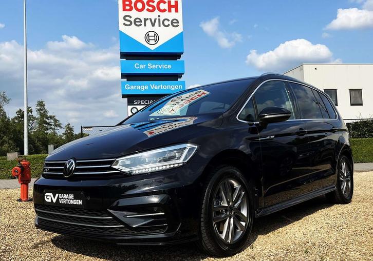 Volkswagen Touran 1.5 TSI DSG Highline R Line*Pdc/cam*7 zitp, Auto's, Volkswagen, Bedrijf, Te koop, Touran, 360° camera, ABS, Achteruitrijcamera