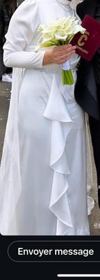 Robe de mariage civil mise 1 h, Kleding | Heren, Trouwkleding en Trouwaccessoires, Zo goed als nieuw