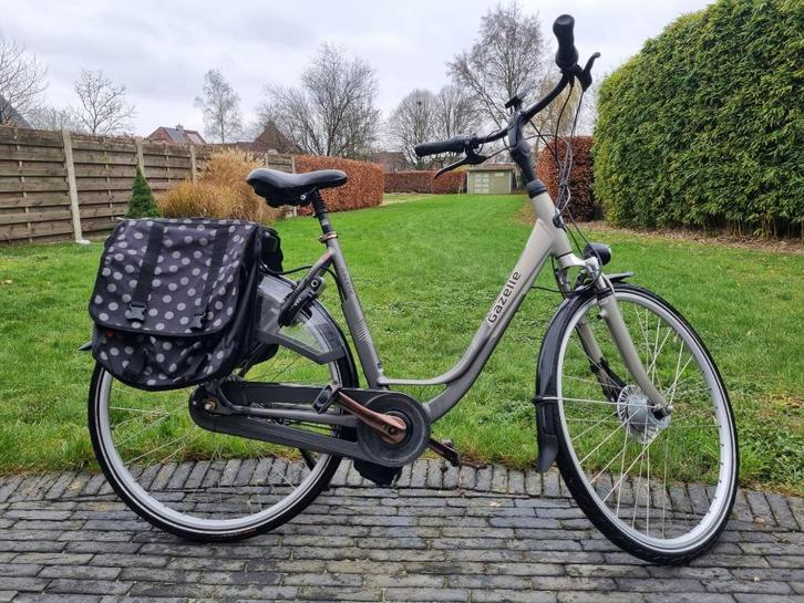 Damesfiets Gazelle Orange C7, Fietsen en Brommers, Fietsen | Dames | Damesfietsen, Gebruikt, Gazelle, (Extra) lage instap, Versnellingen