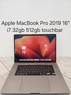 Zeer netjes: Apple MacBook Pro 2019 16" i7 32gb 512gb AZERTY, Computers en Software, Apple Macbooks, 32 GB, 16 inch, MacBook, 512 GB