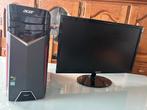 Tour Gaming avec écran, Computers en Software, Monitoren, Ophalen, Zo goed als nieuw, 60 Hz of minder, Overige typen