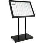 Reclame bord met voetstuk nieuw! ( menu kast ), Zakelijke goederen, Horeca | Overige, Ophalen of Verzenden