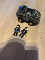 playmobil politieauto met 2 politiemannen, Kinderen en Baby's, Speelgoed | Playmobil, Ophalen of Verzenden, Gebruikt