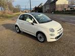 Fiat 500 | Wit | Beige wit interieur |, Autos, Fiat, 1242 cm³, Achat, 4 cylindres, 3 portes