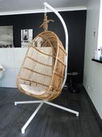 Hangstoel bamboo - nieuwstaat, Huis en Inrichting, Zetels | Zetels, Ibiza bohemian style, Zo goed als nieuw, Riet of Rotan, Ophalen