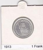 Suisse 1 franc 1913, Enlèvement ou Envoi, Monnaie en vrac, Argent