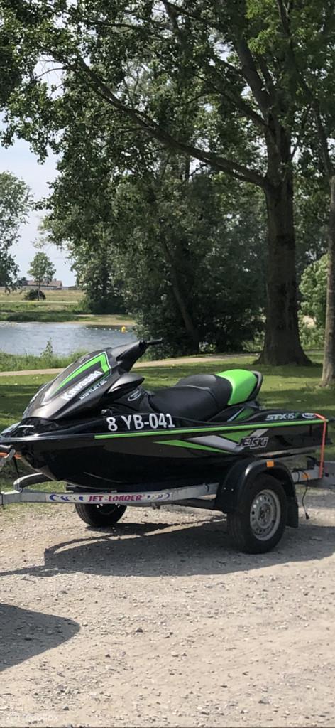 Kawasaki STX-15F 98 Vaaruren Bj 2018 Inc Trailer Zomerklaar, Sports nautiques & Bateaux, Jet Skis & Scooters de mer, Utilisé, 120 à 200 ch