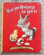 Van een konijntje en een ei harde kaft jaar 1957, Livres, Livres pour enfants | 0 an et plus, Utilisé, Enlèvement ou Envoi