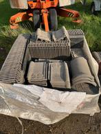 dakpannen, Doe-het-zelf en Bouw, Dakpannen en Dakbedekking, Ophalen, Steen of Klei, Blauw, Nieuw