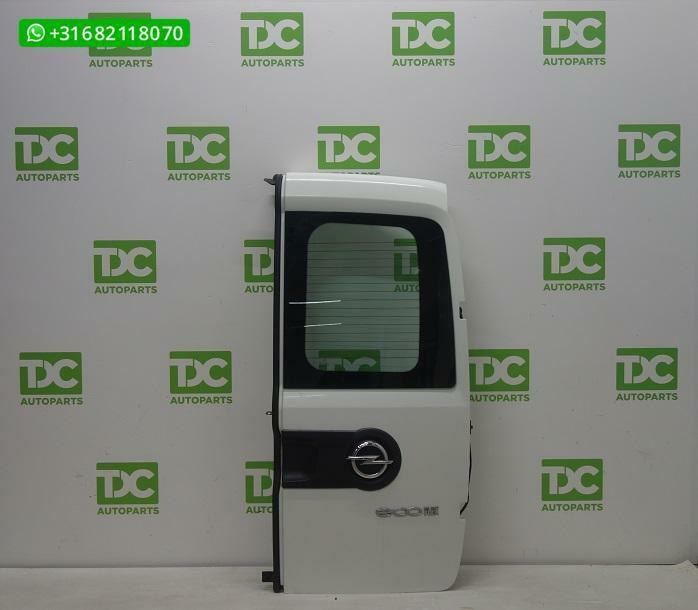 Opel Combo ('11-'18) Achterdeur rechts met ruit wit, Auto-onderdelen, Carrosserie, Deur, Opel, Achter, Rechts, Gebruikt, Ophalen of Verzenden