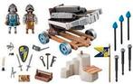PLaymobil Novelmore ridders met waterballista - compleet, Kinderen en Baby's, Ophalen of Verzenden, Zo goed als nieuw, Complete set