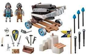 PLaymobil Novelmore ridders met waterballista - compleet, Kinderen en Baby's, Speelgoed | Playmobil, Zo goed als nieuw, Complete set