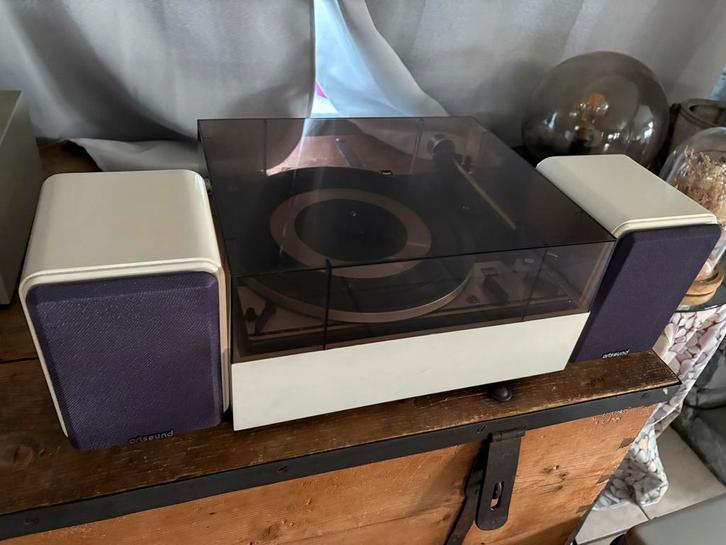 Platine DUAL 1214 BLANCHE IMPECCABLE FULL AUTOMATIQUE, TV, Hi-fi & Vidéo, Tourne-disques, Comme neuf, Tourne-disque, Dual, Automatique