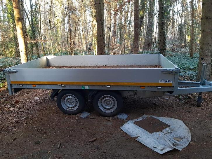 Plateau-aanhangwagen 2700 kg, Auto diversen, Aanhangers en Bagagewagens, Gebruikt, Ophalen