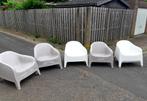 6 ikea tuinstoelen, Tuin en Terras, Tuinstoelen, Ophalen, Gebruikt, Kunststof, Stapelbaar