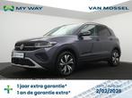 Volkswagen T-Cross T-Cross 1.0 TSI Life OPF DSG, Auto's, Volkswagen, Automaat, SUV of Terreinwagen, Zilver of Grijs, 123 g/km