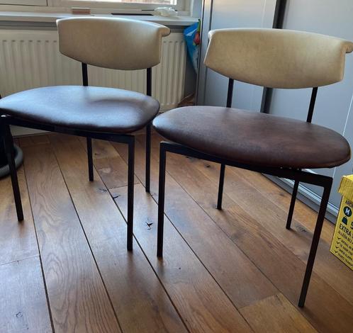 Rudolf Wolf meander gamma stoelen jaren 60 8 x stuks, Huis en Inrichting, Tafels | Eettafels, Gebruikt, 50 tot 100 cm, 50 tot 100 cm