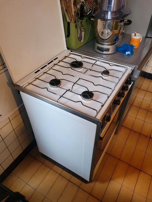 cuisinière à gaz et four à gaz Rosieres, Electroménager, Cuisinières, Utilisé, Autoportant, 4 zones de cuisson, 85 à 90 cm, 45 à 60 cm