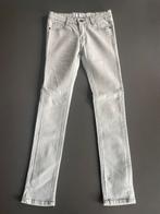 Lichtgrijze stretch jeansbroek maat 152, Ophalen of Verzenden, Zo goed als nieuw