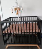 Box / park met muziekmobiel, Kinderen en Baby's, Ophalen, Zo goed als nieuw, Rechthoekig, In hoogte verstelbaar