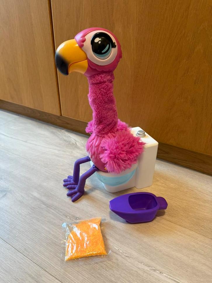 Little Life Pets GottaGo Flamingo, Kinderen en Baby's, Speelgoed | Overig, Zo goed als nieuw, Ophalen of Verzenden
