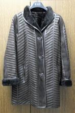 Manteau en cuir dame - taille 40, Brun, Taille 38/40 (M), Porté, Enlèvement ou Envoi