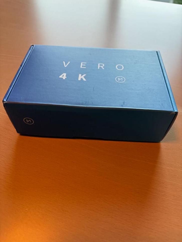 Vero 4K mediaspeler (Kodi), TV, Hi-fi & Vidéo, Lecteurs multimédias, Utilisé, Moins de 500 GB, HDMI, USB 2.0, Audio optique, Enlèvement ou Envoi