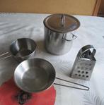 speelgoed potjes keuken, Kinderen en Baby's, Ophalen of Verzenden, Zo goed als nieuw, Overige materialen, Speelkeuken-accessoire