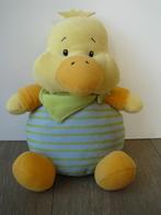 Knuffel eend met sjaaltje - 27 cm, Kinderen en Baby's, Speelgoed | Knuffels en Pluche, Ophalen of Verzenden, Gebruikt, Eend