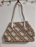 Guess grote handtas + klein handtasje, Handtassen en Accessoires, Ophalen of Verzenden, Zo goed als nieuw, Bruin, Handtas