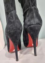 664C* Christian LOUBOUTIN sexy zwarte dijhoge laarzen (39), Hoge laarzen, Verzenden, Zwart, Christian Louboutin
