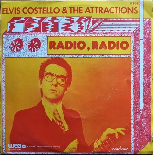 ELVIS COSTELLO & The Attractions – Radio Radio / Tiny Steps, CD & DVD, Vinyles | Rock, Alternatif, Enlèvement ou Envoi