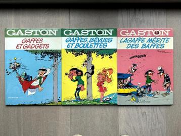 Lot de 3 BD "Gaston Lagaffe" n0, 11 et 13 beschikbaar voor biedingen