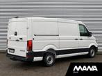 MAN TGE 35 140pk 2.0 Automaat L3H2 Airco Navi Sensoren Camer, Stof, Gebruikt, Zwart, 4 cilinders