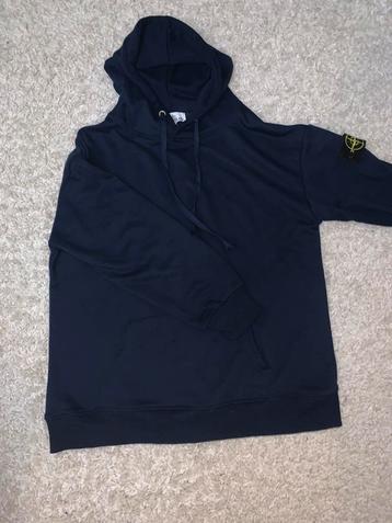 Stone island hoodie navy blauw beschikbaar voor biedingen