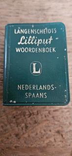 woordenboek Lilliput, Utilisé, Enlèvement ou Envoi