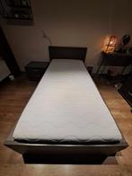 Eenpersoonsbed, Huis en Inrichting, Slaapkamer | Bedden, Ophalen, Eenpersoons, Bruin, 200 cm