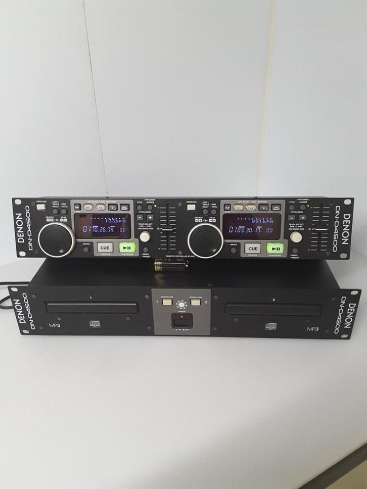 DN-4500 krasvrije dubbele CD speler van Denon, TV, Hi-fi & Vidéo, Lecteurs CD, Comme neuf, Enlèvement