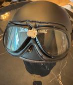 Vespa helm + Givi bril, Ophalen, Zo goed als nieuw