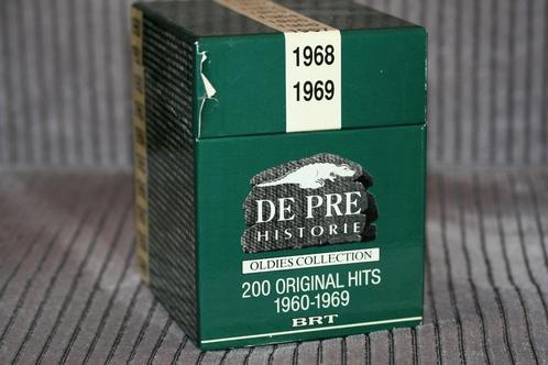BOX - De Pre Historie 200 Original Hits 60-69, Cd's en Dvd's, Cd's | Rock, Gebruikt, Poprock, Ophalen of Verzenden