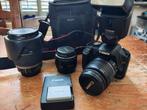 Canon eos 500D body + lenzen + flits +  batterijen, TV, Hi-fi & Vidéo, Appareils photo numériques, Enlèvement, Utilisé, Reflex miroir