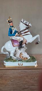 Napoleon/Antiek porseleinen beeld, Antiek en Kunst, Antiek | Porselein, Ophalen of Verzenden