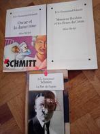 Lot livres eric emmanuel schmitt, Boeken, Ophalen of Verzenden