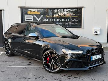 Audi RS6 PERFORMANCE LICHTE VRACHT - PANO - CAMERA - CARPLAY beschikbaar voor biedingen