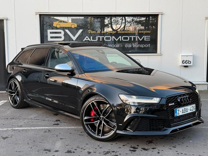 Audi RS6 PERFORMANCE LICHTE VRACHT - PANO - CAMERA - CARPLAY, Auto's, Audi, Bedrijf, Te koop, RS6, 4x4, ABS, Achteruitrijcamera