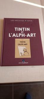 AlbumTintin et l'alph-art,des archives tintin, Ophalen of Verzenden, Zo goed als nieuw
