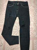 Zwarte ripped jeans regular Clockhouse m. EUR 42, Ophalen of Verzenden