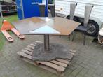 eetkamertafel + stoelen, Huis en Inrichting, Ophalen, Gebruikt, 4 tot 6 stoelen
